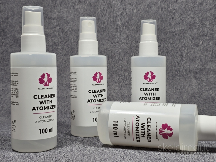 Nagų lipnumo valiklis su purkštuku CLEANER, 100ml