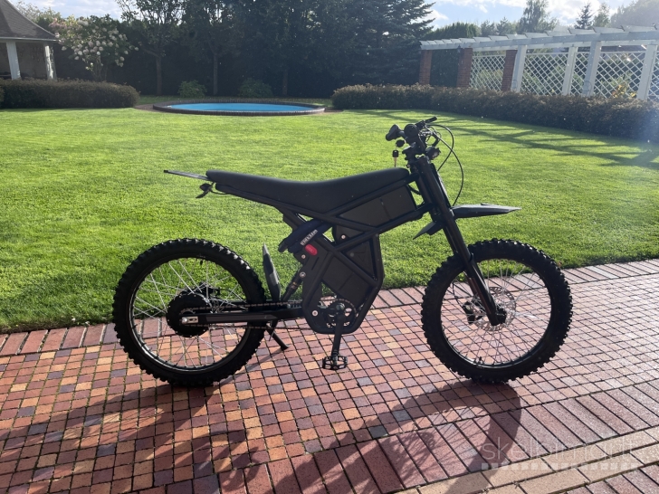 Elektrinis dviratis mopedas Riding times gt73