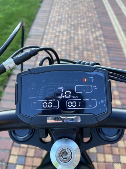 Elektrinis dviratis mopedas Riding times gt73