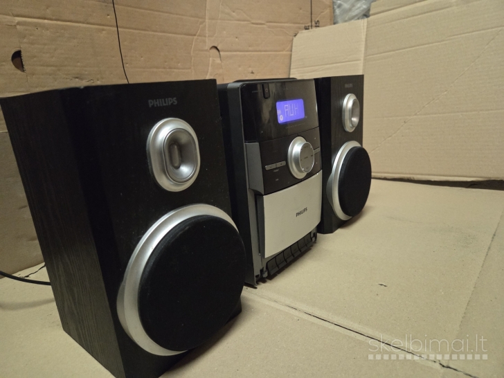 Muzikinis centras Philips ir kolonėlės 