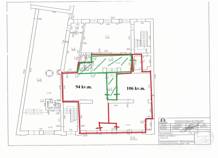Komercinės patalpos nuomai, miesto centre
