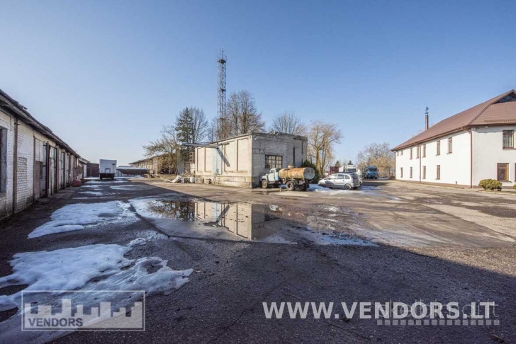 ĮVAIRIOS PATALPOS SU TERITORIJA ŠAKIŲ MIESTE, SODŲ G. 5.
