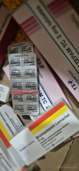 Raminamieji vaistai, Xnx, Bromazepam, Clonazepam