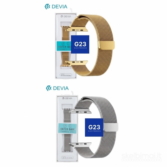 1821 Apyrankė dirželis Devia Elegant Milanese Apple Watch 38 / 40 / 41 / 42 mm