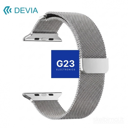 1821 Apyrankė dirželis Devia Elegant Milanese Apple Watch 38 / 40 / 41 / 42 mm