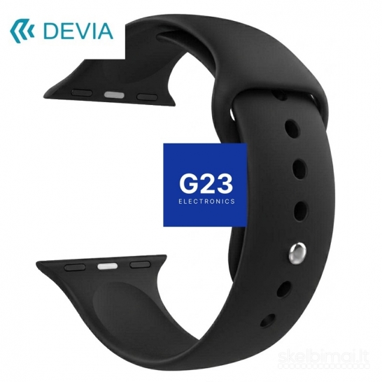 1822 Apyrankės dirželiai Devia Deluxe Sport Apple Watch 38 / 40 / 41 / 42 mm