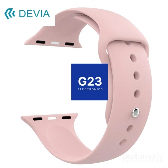 1822 Apyrankės dirželiai Devia Deluxe Sport Apple Watch 38 / 40 / 41 / 42 mm
