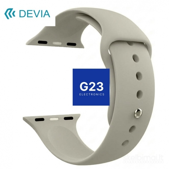 1822 Apyrankės dirželiai Devia Deluxe Sport Apple Watch 38 / 40 / 41 / 42 mm