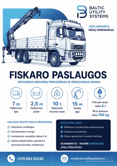 Fiskaras Vilniaus raj. +37060222242