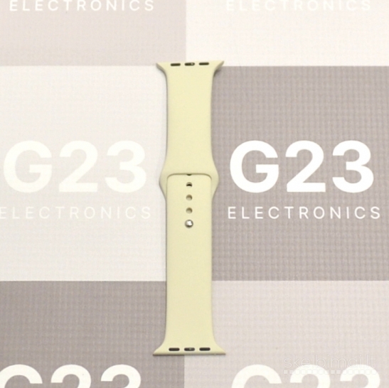 1824 Apyrankės dirželiai Devia Apple Watch 44 / 45 / 46 / 49 mm silikonas