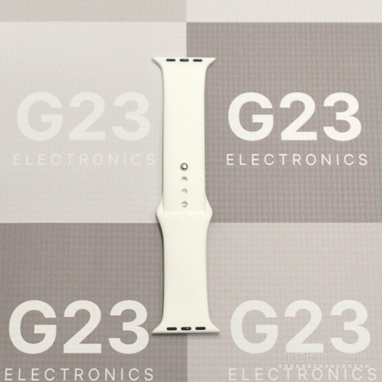 1824 Apyrankės dirželiai Devia Apple Watch 44 / 45 / 46 / 49 mm silikonas