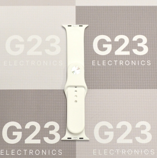 1824 Apyrankės dirželiai Devia Apple Watch 44 / 45 / 46 / 49 mm silikonas