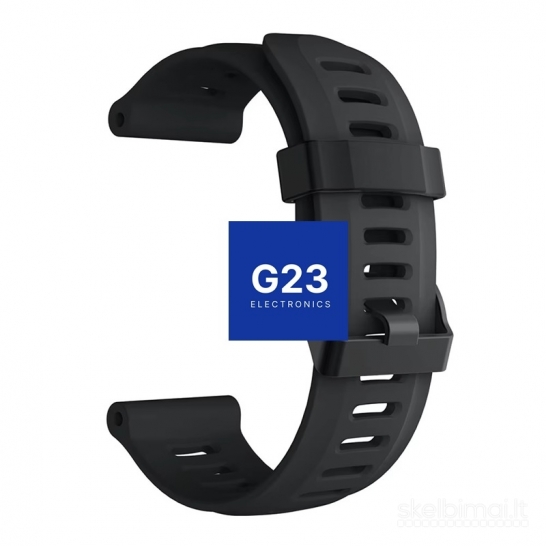 1825 Apyrankė dirželis Garmin QuickFit 26mm silikoninis WWW.G23.LT
