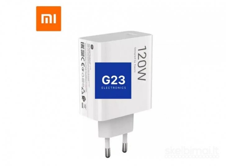 1828 Tinklo kroviklis 120W Xiaomi originalus hyper įkrova WWW.G23.LT