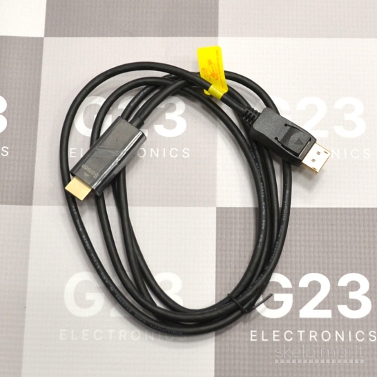 1833 DisplayPort į HDMI laidas 1,8 m 4K 30Hz Benfei WWW.G23.LT