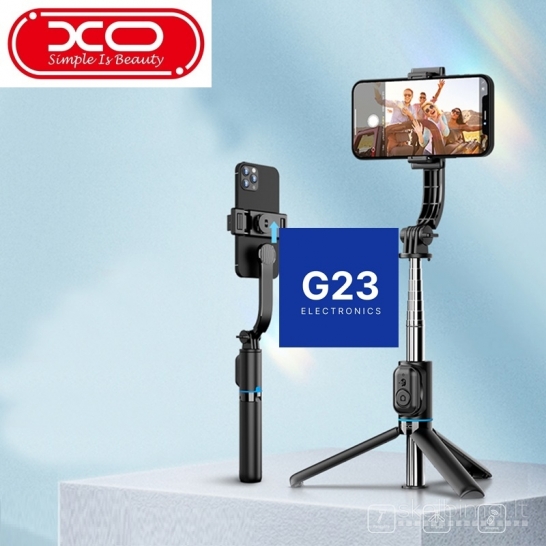 1831 Trikojis stovas asmenukių lazda XO SS13 Bluetooth 106 cm WWW.G23.LT
