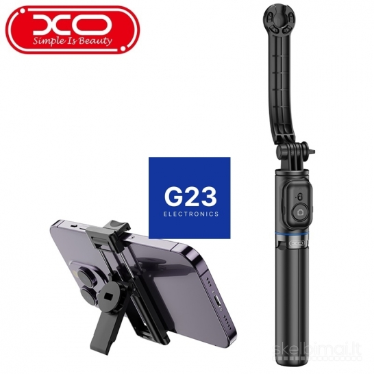 1831 Trikojis stovas asmenukių lazda XO SS13 Bluetooth 106 cm WWW.G23.LT