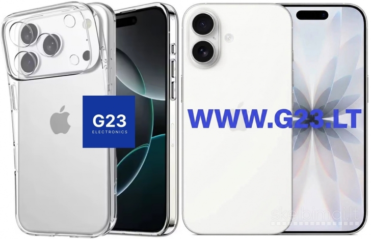 1841 C-Clear Plus skaidri nugarėlė Apple iPhone 17 WWW.G23.LT