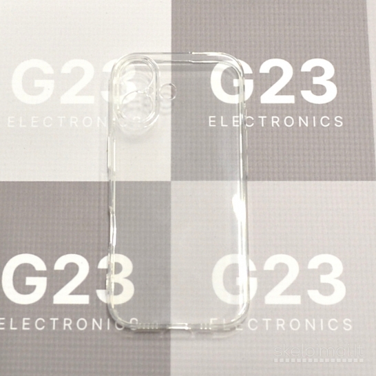 1841 C-Clear Plus skaidri nugarėlė Apple iPhone 17 WWW.G23.LT