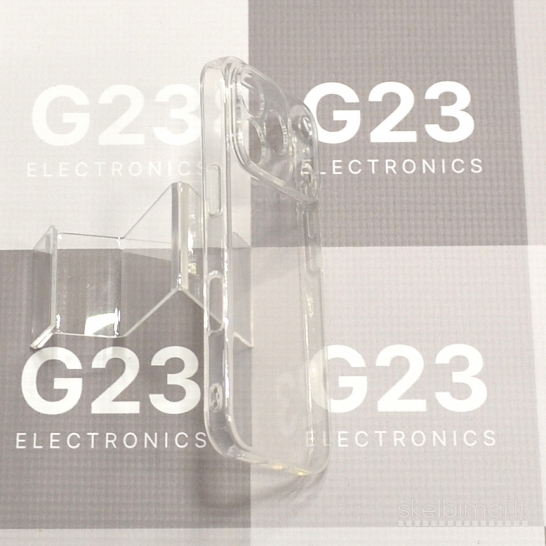 1842 C-Clear Plus skaidri nugarėlė Apple iPhone 17 Pro WWW.G23.LT