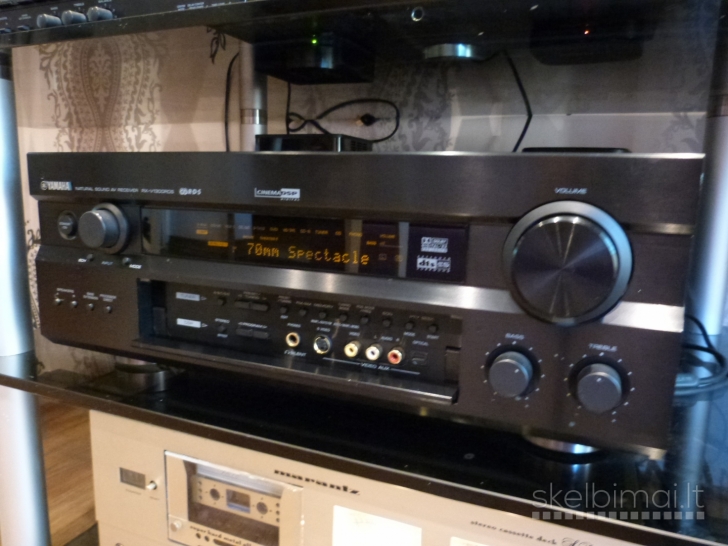 YAMAHA RX-V1300RDS Receiver. DTS 6.1. DTS Neo. 15kg. Kaip Naujas.