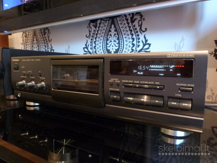 TECHNICS RS-BX501 Stereo Cassette Deck. Auto Reverse. Made in Japan.