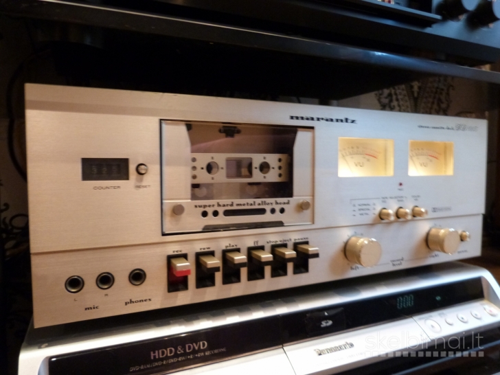 Marantz SD1015 Vintage Stereo Cassette Deck (1980). Puikiai veikia.