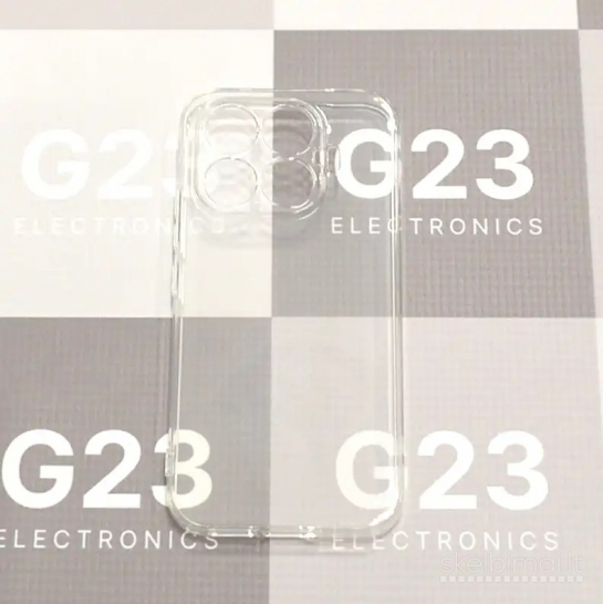 1853 C-Clear Plus skaidri nugarėlė Xiaomi 17T WWW.G23.LT