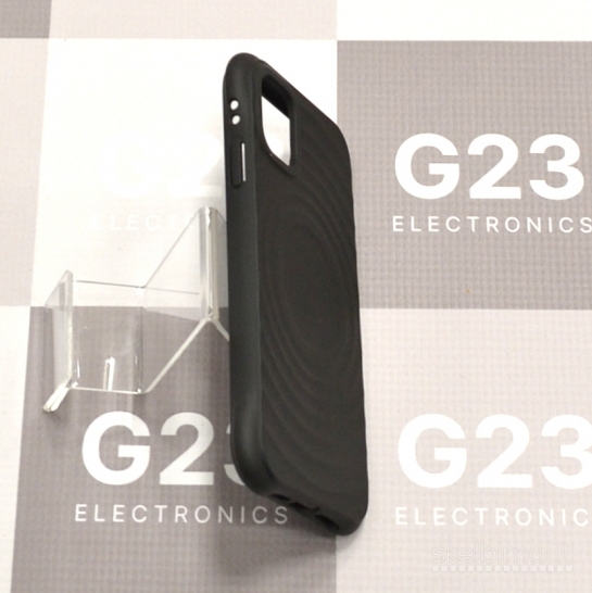 1855 MagSafe Wave dėklas nugarėlė Apple iPhone 11 juodas, pilkas WWW.G23.LT