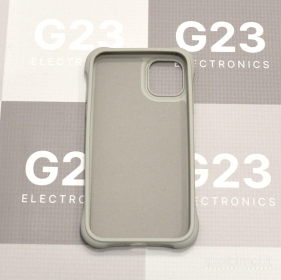 1855 MagSafe Wave dėklas nugarėlė Apple iPhone 11 juodas, pilkas WWW.G23.LT