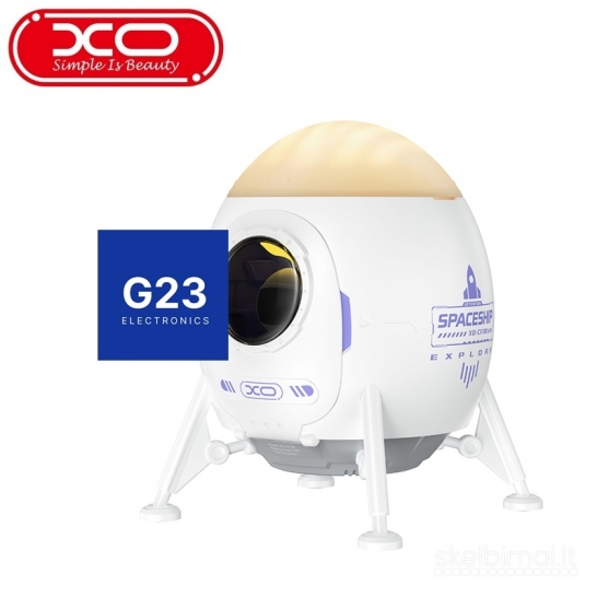 1859 Žvaigždžių projektorius su garsiakalbiu XO CF38 Lander WWW.G23.LT
