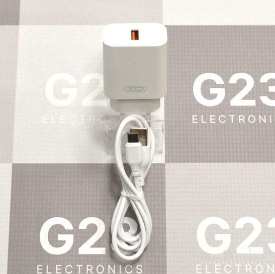 1865 Tinklo kroviklis 18W QC3.0 ir USB-A į Type-C laidas XO WWW.G23.LT