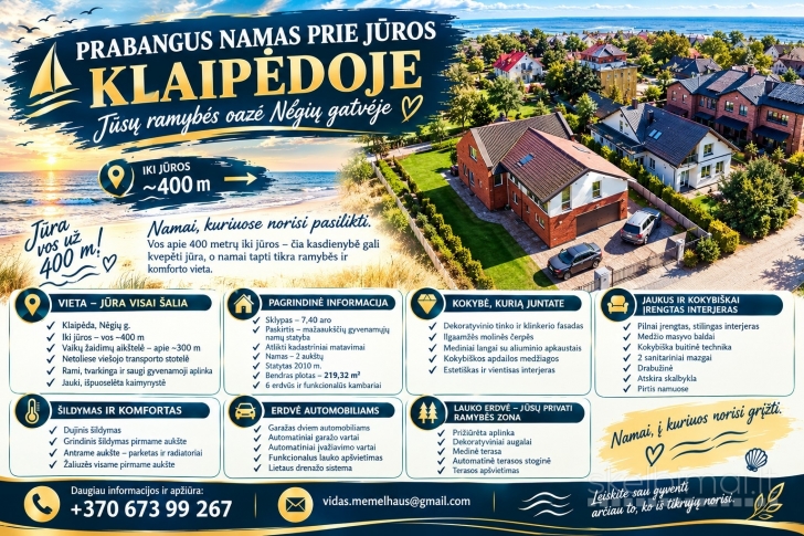 Parduodu nama.