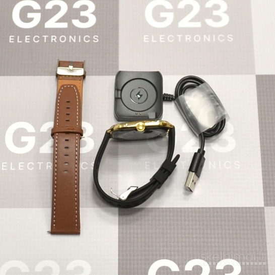 1872 Išmanusis laikrodis Hoco Y28 AMOLED auksinis WWW.G23.LT