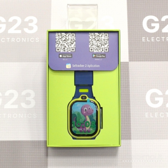 1886 Vaikiškas išmanusis laikrodis Forever Kids Boost 4G GPS mėlynas WWW.G23.LT