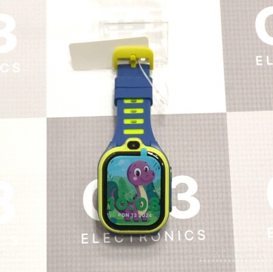 1886 Vaikiškas išmanusis laikrodis Forever Kids Boost 4G GPS mėlynas WWW.G23.LT