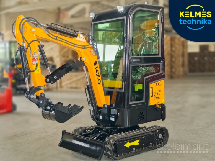 Mini Ekskavatorius Enzo Ht-10b, Koop (su kabina)