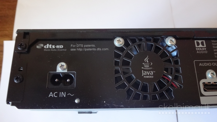 Panasonic blu ray vaizdo grotuvas