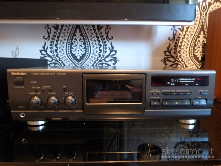 TECHNICS RS-BX501 Stereo Cassette Deck. Auto Reverse. Made in Japan.