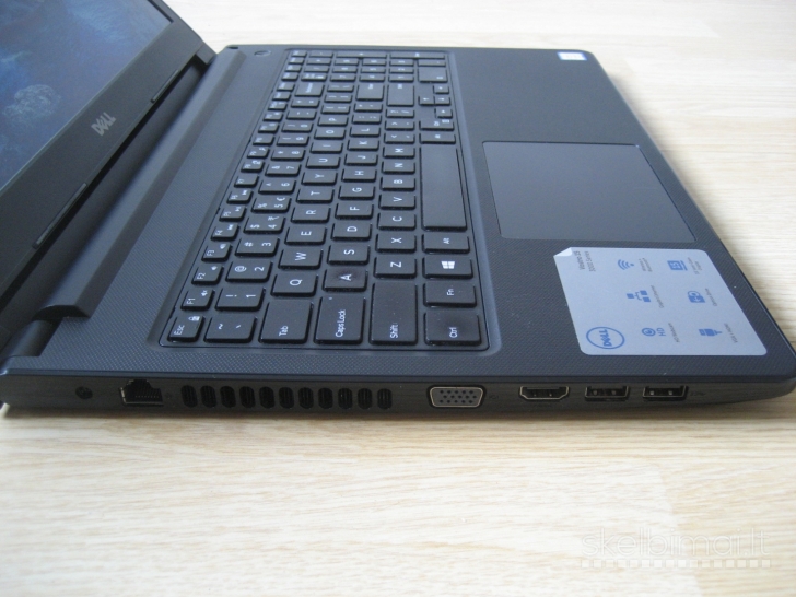 Plonas Dell 15-3568 i5 3.10GHz/ 8GB/ 256GB/ 3 val.