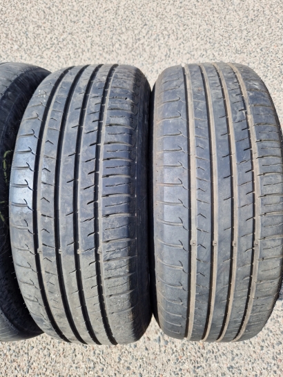 Lieti ratlankiai Škoda R16 (5 skylės) su padangomis 4 vnt.