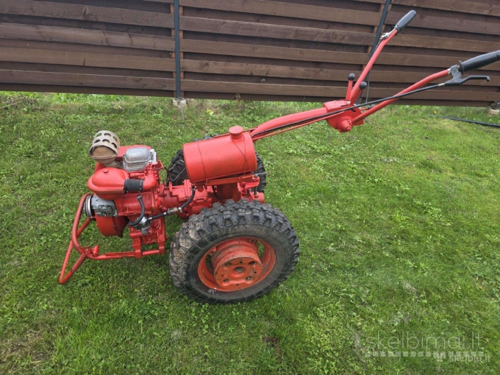 Motoblokas Mtz-05 su skirtingais padargais
