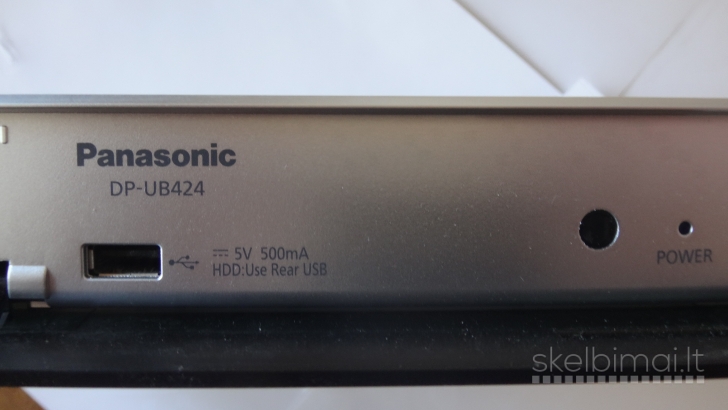 Panasonic Blu Ray grotuvas 4k