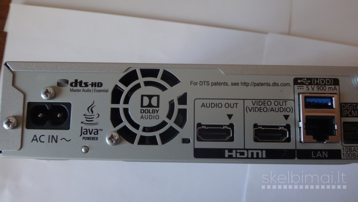 Panasonic Blu Ray grotuvas 4k