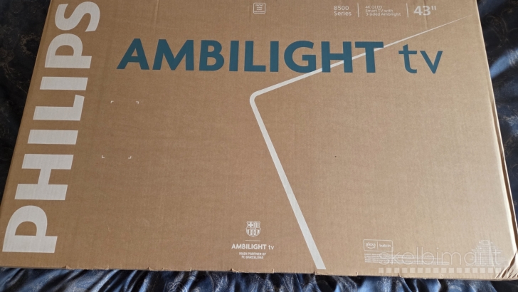 PHILIPS 4k QLED televizorius