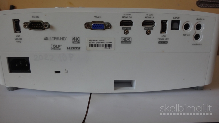OPTOMA 4 k PROJEKTORIUS