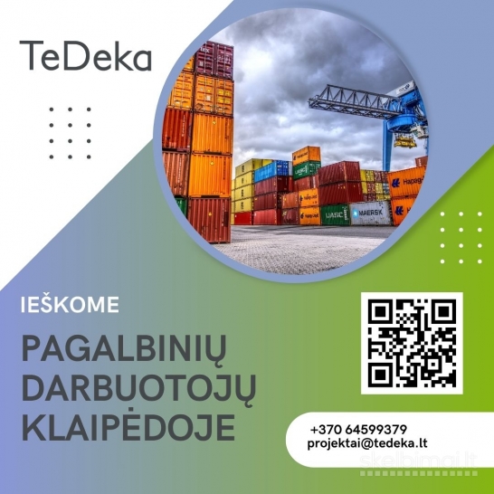 IEŠKAI DARBO? PRISIJUNK PRIE MŪSŲ KOMANDOS!