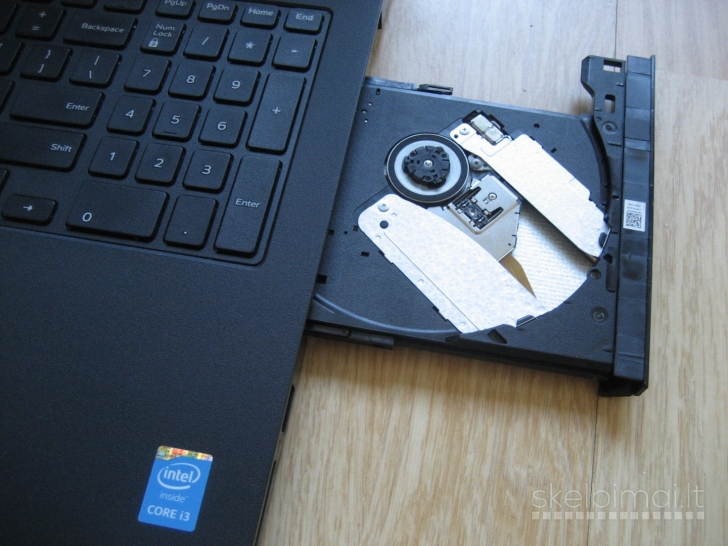 Plonas Dell 15-3543 i3 2.00ghz/ 8gb/ 120gb/ 2 val.