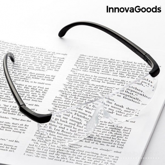InnovaGoods padidinimo akiniai, +60 %