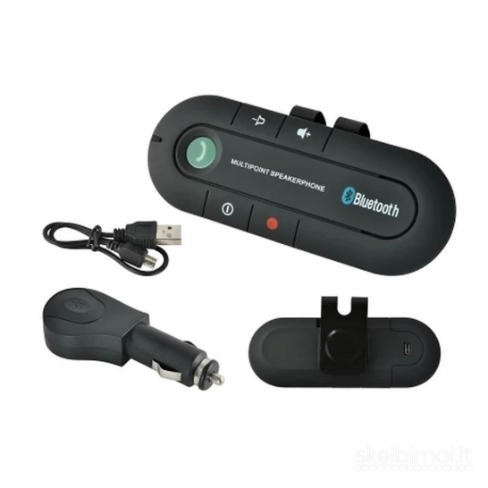 Bluetooth laisvų rankų įranga automobiliui ISO Trade BT-610